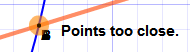 点太近